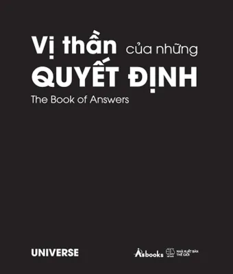 Sách - Vị Thần Của Những Quyết Định - The Book Of Answers (Bìa màu đen) - Phương Nam Book