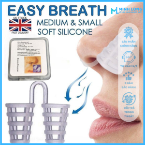 Dụng cụ chống ngáy ngủ Snore Stopper Chống Ngáy Ngủ Kẹp Mũi Silicon An Toàn Giúp Bạn Có Giấc Ngủ Ngon Sản Phẩm Nhỏ Nhẹ Có Hộp Đựng Dễ Dàng Mang Theo