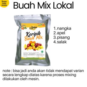 Keripik Buah dan Sayur Mix Campur - Vitabee Oleh-Oleh Khas Kota Malang - Garansi Renyah BISA COD