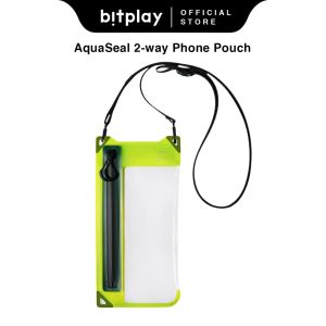 Bitplay AquaSeal 2-Way Waterproof Phone Pouch IPX8 Submersible Dry Bag for Large Smartphones Keys & Cards