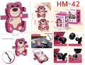 Holder Motor HM-41 HM-42 Karakter Beruang Motif Unik Lucu Dudukan Handphone Terbuat Dari Bahan Berkualitas Tinggi Sangat Kuat Dan Tahan Lama. 
