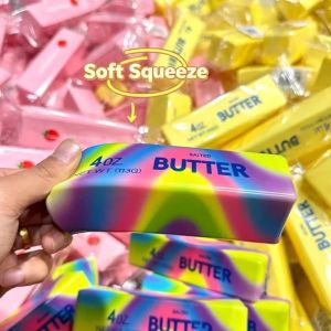 Squishy Butter Stick Slow Rising Fidget Toy Moist Squeeze Toy for Adults Kids Autism Gifts
