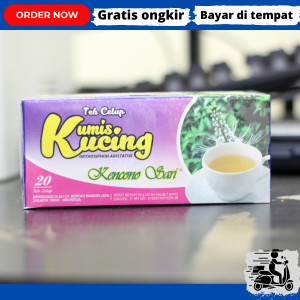 Teh Celup Kumis Kucing Kencono Sari Asli Original