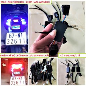 Đèn Chớp Hậu Mới Lạ: Mạch Tạo Chớp Hậu Stop F1 Cho Ex 150 155 Winner X