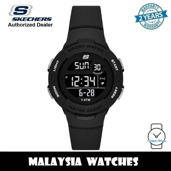 Skechers watch outlet black