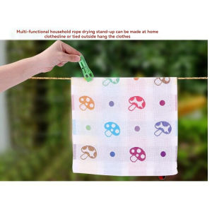 10M  Multifunctional clothes-drying quilts rope Travelers windproof clothesline