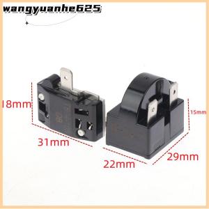 [WYH Store] 👗 PTC Starter Relay Refrigerator Starter Relay Refrigerator Overload Protector Compatible with LG Refrigerator CompressorFreezers