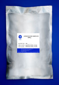 A062 Ammonium Bicarbonate แอมโมเนียมไบคาร์บอเนต ขนาด 1000 กรัม
