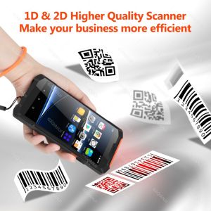 PDA 4G Terminal Android 11 NFC 2D Scanner 5.5 Touch Screen 4+64G Support SIM&TF Card