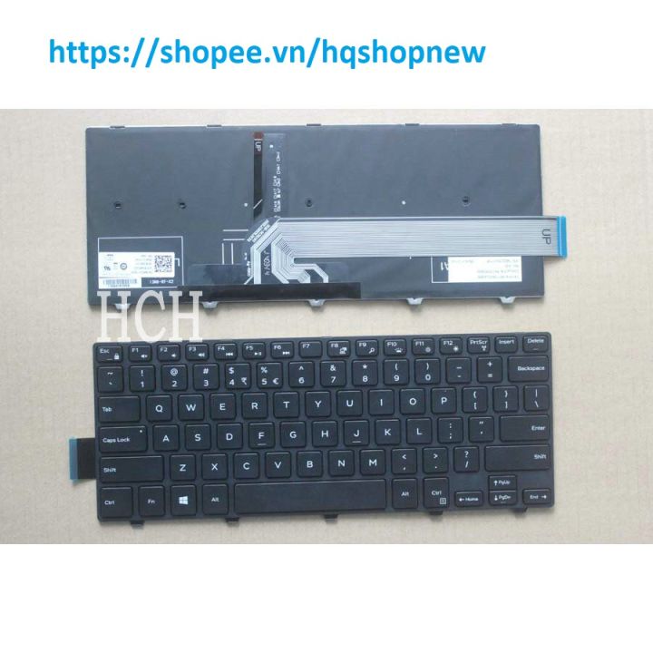 Bàn phím laptop Dell Inspiron 14 ,14 3000 ,14 5000 ,14 7000 Series Loại tốt