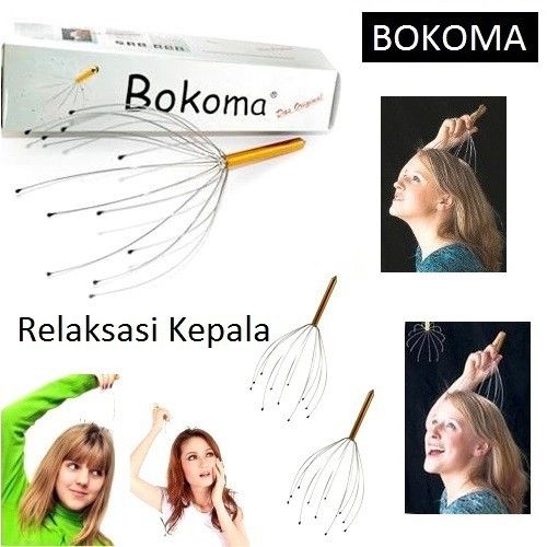 Alat Pijat Kepala Bokoma Head Massage Titik Massager Refleksi Unik