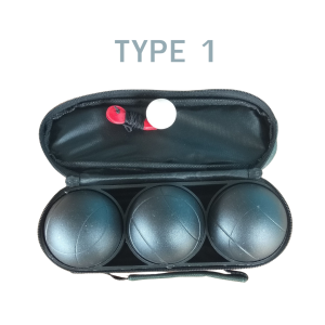 เปตอง 3 ลูก พร้อมลูกแก่น ลูกสีดำ ลูกเปตอง Boule