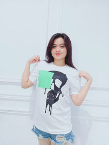 Godwin Collection - Kaos Tryas Kaos Combed 30s Sablon Cantik Kaos Wanita Terbaru Atasan Wanita Terbaru Kaos Terlaris Kaos Gambar Tengkorak
