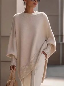 Oversized knitted vintage Lazy Style tops causal loose spring autumn winter pullover sweater clothing women sweaters 20262026