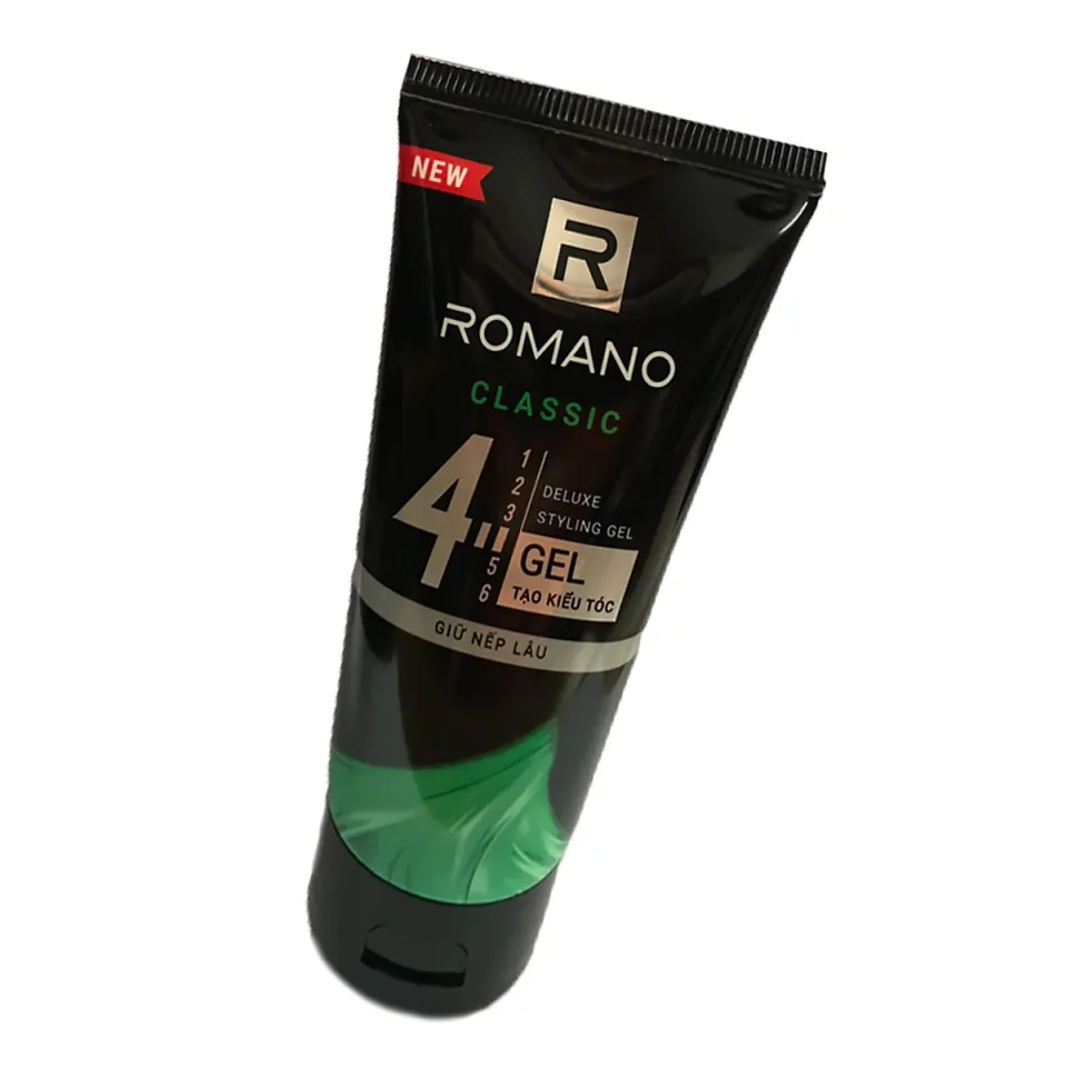 Gel vuốt tóc Romano 150gr - Sáp Pomade keo vuốt tóc giữ nếp tự nhiến Romano  số 4 - Chăm sóc tóc chuyên sâu | TheFaceHolic.com