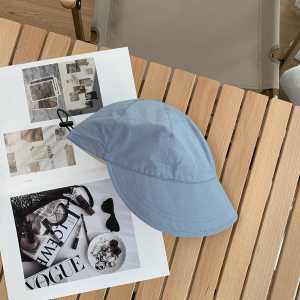 WE Topi Wanita Pelindung UV Matahari Topi Gaya Korea Import Topi Cadar Visor Lipat Bucket Musim Panas