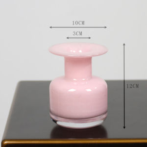 Lọ hoa lan gỗ phong cách Pháp bình nước kính pha lê giá đỡ hoa trang trí đồ trang trí tối giản nhiều màu sắc