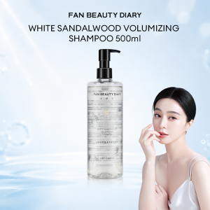 FAN BEAUTY DIARY Shampoo Hair Treatment White Sandalwood Volumizing Shampoo& Conditioner 500ml白檀香氛蓬蓬丰盈洗发水&护发素