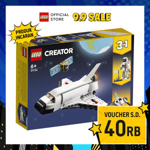 LEGO Creator 31134 Space Shuttle (144 Pieces) Building Block Toys Bricks