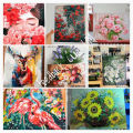 Tranh sơn dầu số hóa LIM Art – Tranh tô màu theo số cá voi, cá heo, đại dương, biển cả. 