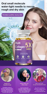 ✨Collagen Softgel/Capsule Supplement For Joint & Bone Support Wrinkle Reduction/Joint Health Relief Hair Health Multi Vitamin & Mineral Formula With Vitamin C/Soft Capsules - Whitening Spot Lighten Collagen Softgel Capsule
