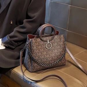 Womens handbag 2025 Spring and summer new versatile handbag bucket bag fashionable large-capacity shoulder and crossbody bag