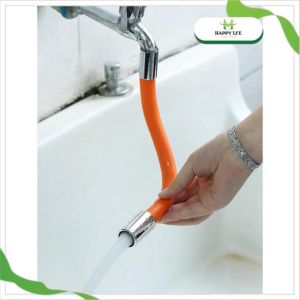 Ống Nối Vòi Nước Silicone Phi 21 | Đầu Vòi Rửa Mặt Chống Bắn Nước Xoay 360 Độ Cho Gia Đình