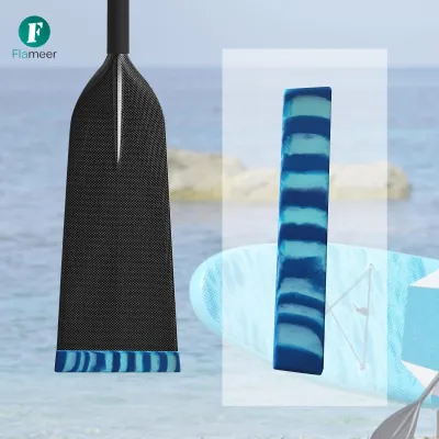Flameer Dragon Boat Paddle Tip Protector Guards Replacement Easy to Use Convenient Silicone Accessory