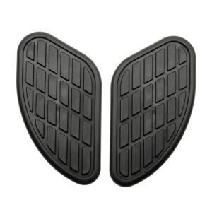 Universal Motorcycle Tanks Pads Rubber Protectors Rubber Motorcycle Tanks Pad Pair for Vintage Style Fuel Tanks & Knee Grip