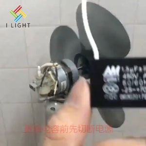 (Fast Delivery)1/2/5 PCS AC Ceiling Fan Motor Running Starting Electric Fan Capacitor 450V With Wire 1.5uf/2uf