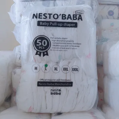 Nestobaba Pants Diaper Korean Diaper 50 pcs. per Pack All Size Ultra Thin Lil Bhum Ph
