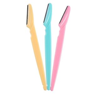3 pcs Eyebrow Shaper Cosmetic Eye Brow Trimmer Blade Razor Beauty Tools Pencuckur Kening 化妆眉刀