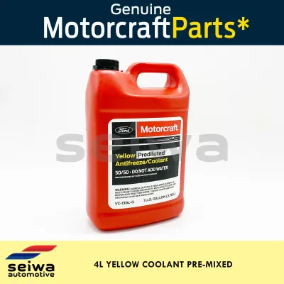 [Yellow] Ford 4L Anti-Freeze Coolant - Genuine Motorcraft Auto Parts
