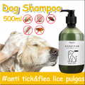 500ML Pet Shampoo Anti Tick and Flea Shampoo for Dog and Cat Pet Deodorant Shower Gel with Conditioner. 