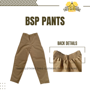 BSP Khaki Repellant Garterized Pants | Scouting Uniform | Theo Clothing
