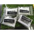 NAME TAG CIKGU SEKOLAH / PENJAWAT AWAM / KAKITANGAN KERAJAAN(75X25MM). 