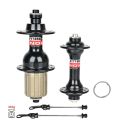 Novatec Road Bicycle Hub A171SB/F172SB Front 20H Rear 24H Quick Release Folding Bike Hub Disc 4 Bearing For 8-9-10-11-12 Speeds. 
