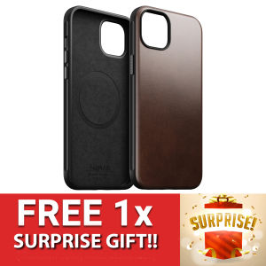 Nomad Modern Horween Leather Case for iPhone 15 / 14 [ Pro Max / Pro / Plus ] - Magsafe Compatible