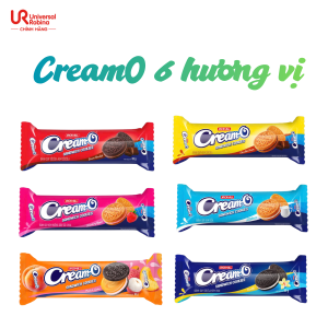 Bánh quy CreamO 6 hương vị 85g Universal Robina