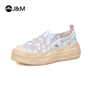 Joy&Mario Womens Casual Shoes Fashion Sequins Breathable Comfortable Flat Slip-on Casual Loafers