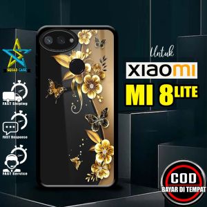 Case Premium Compatible For XIAOMI MI 8 LITE motif BGA Casing Softcase Glossy Anti Jamur