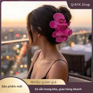 Hàng có sẵn✨ Ombré phalaenopsis phong lan tóc Clip handmade cao cấp mùa xuân phụ kiện tóc cho cô gái phù dâu thanh tao nhìn barrette