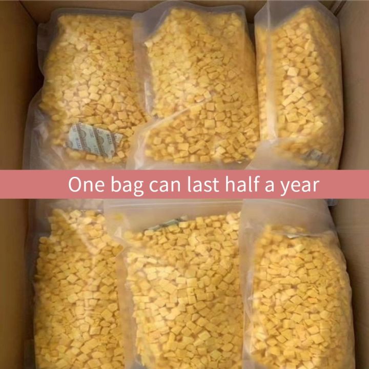 FreezeDried Egg Yolk Granules Cat Dog Snacks Beauty Hair Nutritious