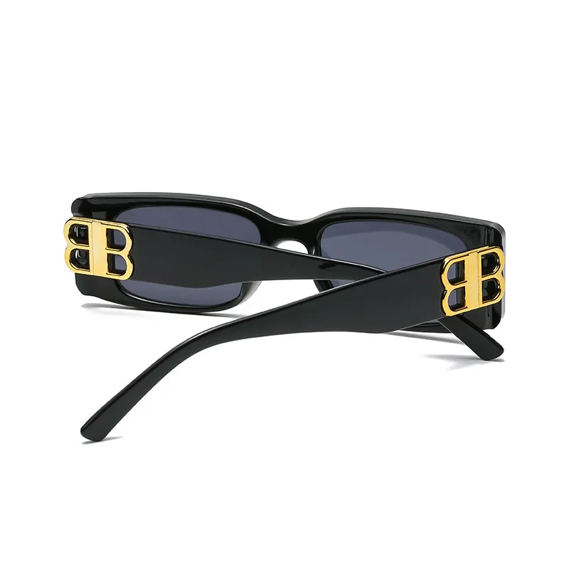 XYAN Small box Reflective Sunglasses Female 2019 Korean version of the tide  Square Retro sunglasses male Hipster personality decoration Sunglasses  Fashion Eyewear Accessories (Color : Black) price in Saudi Arabia