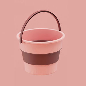 Collapsible Bucket Home Portable Foldable Silicone Car Wash Bucket Travel Outdoor Fishing Bucket Large Capacity Car Foldable Bucket