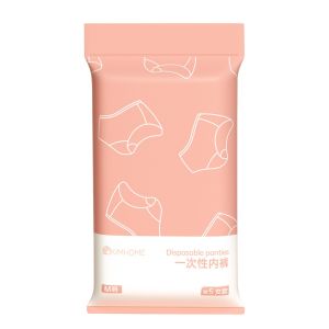 🇸🇬 ReadyStock - 5 Pcs Disposable Cotton Underwear Panties for Men & Women Travel Postpartum Seamless Upsize Comfort Ready Stock