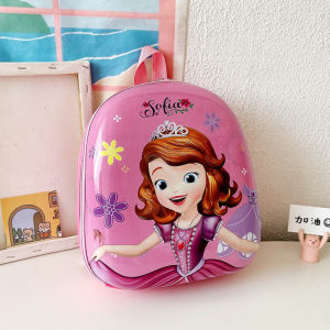 Gratis Semua - Lucu dan Unik / Tas Ransel Anak Disney Hard Case / Tas Anak Bentuk Cangkang Telur / Tas Sekolah Lucu Anak