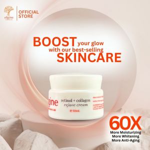 Elgine Moisturizing Cream Effective for Dark Spots Fine Lines Wrinkles Infused With Retinol Hyaluronic Acid Collagen