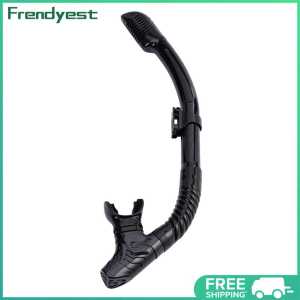[Return within 7 days] Diving Snorkel Silicone Full Dry Underwater Diving Air Breathing Tube Hose Gear