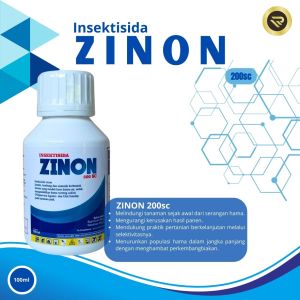 INSEKTISIDA ZINON 200SC 100ML B.A BUPROFEZIN 100g/L NITENFIRAM 100g/L PEMBASMI HAMA TANAMAN SECARA CEPAT DAN MENYELURUH